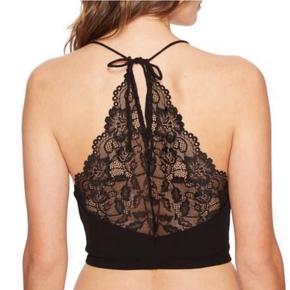 SALE free people lace halter top